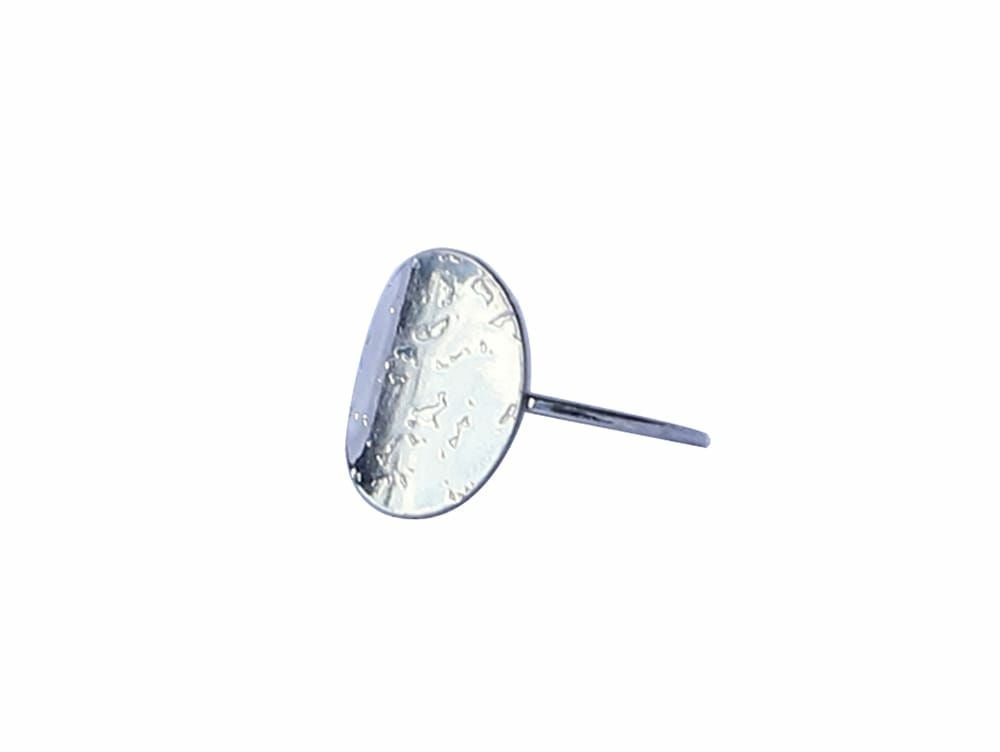 雑貨2点以上10％OFF】アピカル リング オーバル カーブ シルバー