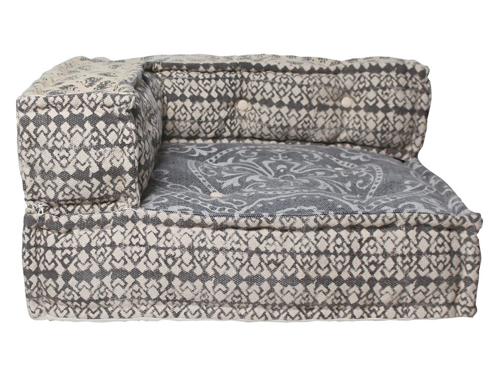 送料無料】ブロック マルチ ソファ コーナー ジオ グレー - a.depeche