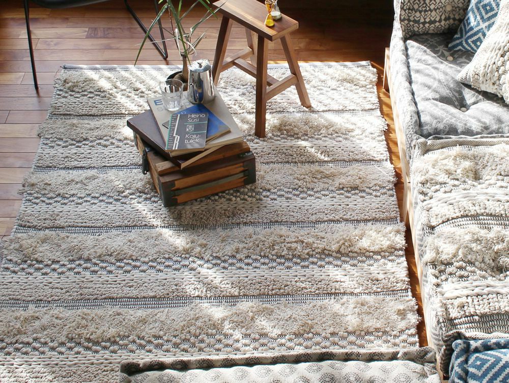 送料無料】BMS ラグ マック ホワイト 1400 | 家具・インテリア a