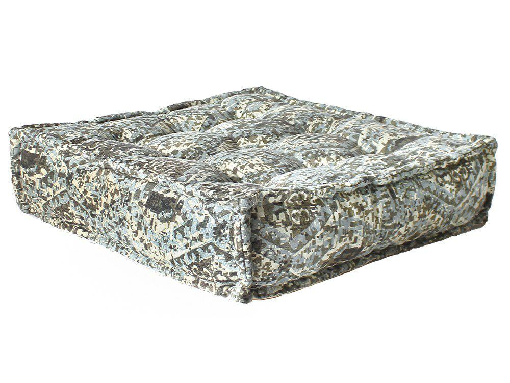 取扱終了]ブロック マルチ ザブ オットマン パッチワーク ミックス - a