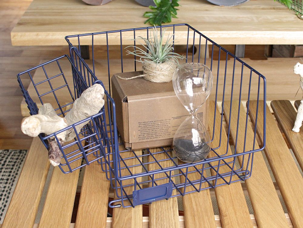 雑貨2点以上10％OFF】オプションバスケット | 家具・インテリア a