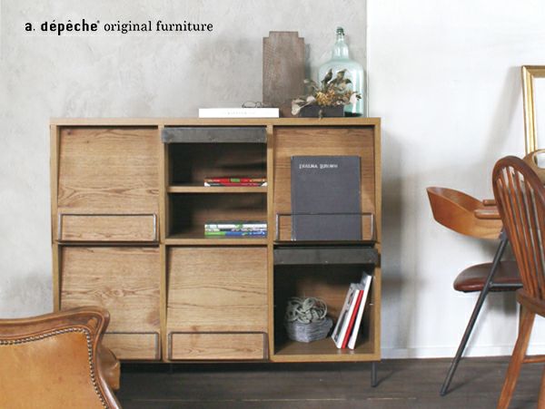 送料無料】カデル レコードラック 3x2 - a.depeche(アデペシュ)