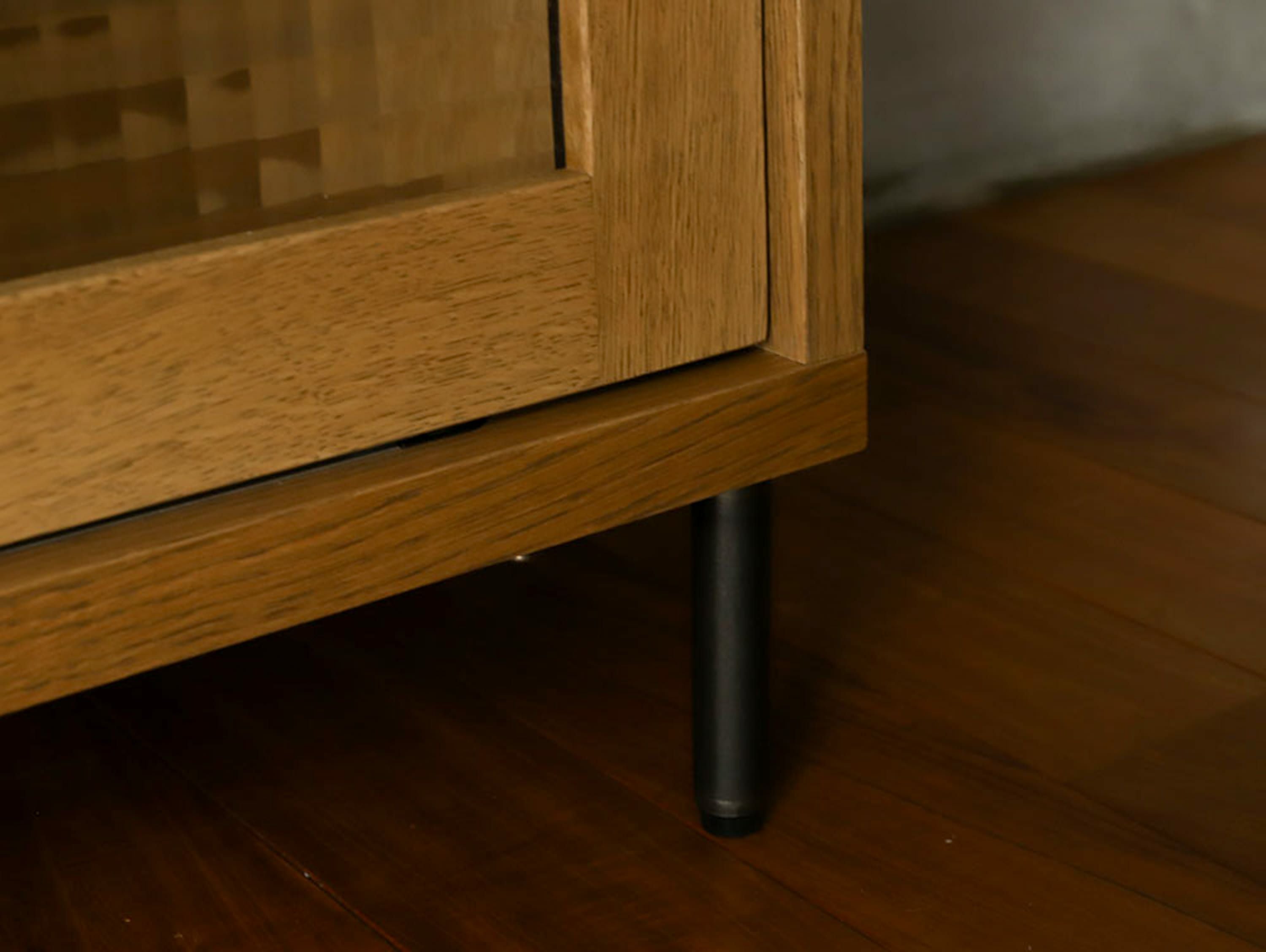 送料無料】カデル スライドガラスキャビネット ロー - a.depeche