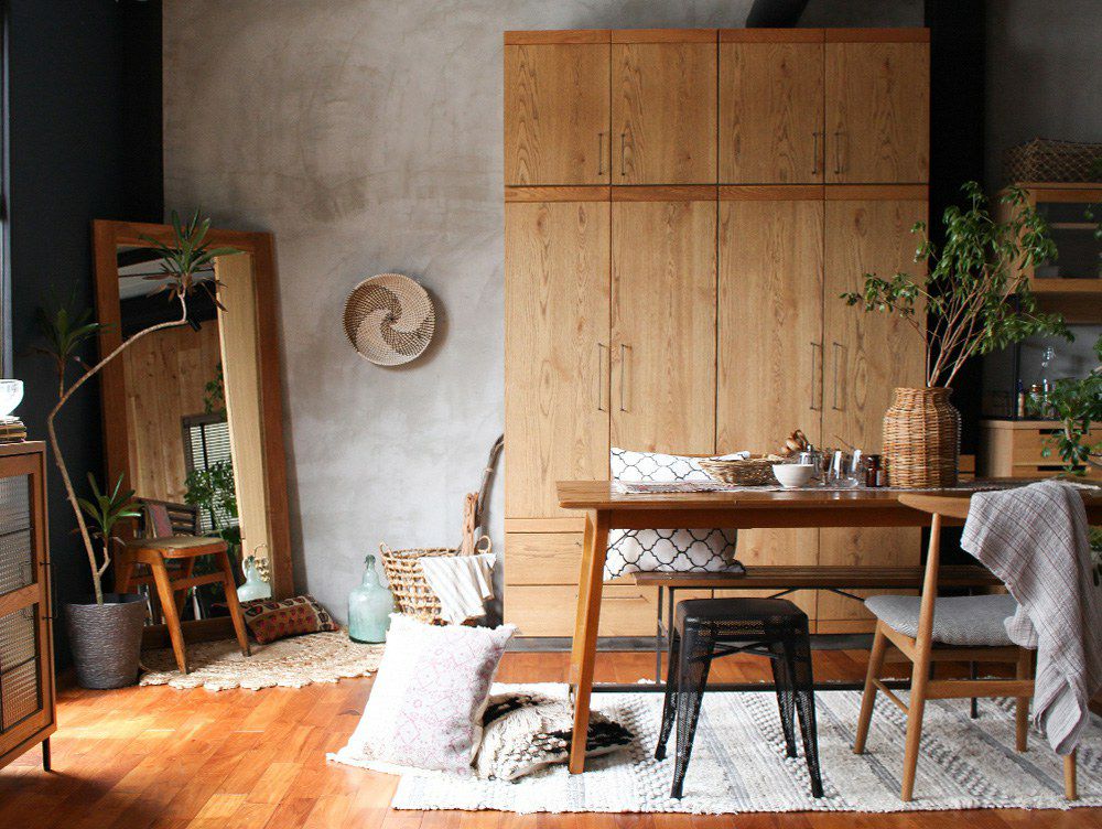 送料無料】カデル ワードローブ 2ドア - a.depeche(アデペシュ)