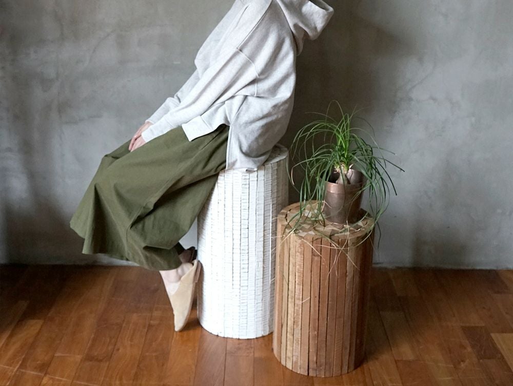 送料無料】コレクトウッド ラウンドハイスツール - a.depeche(アデペシュ)