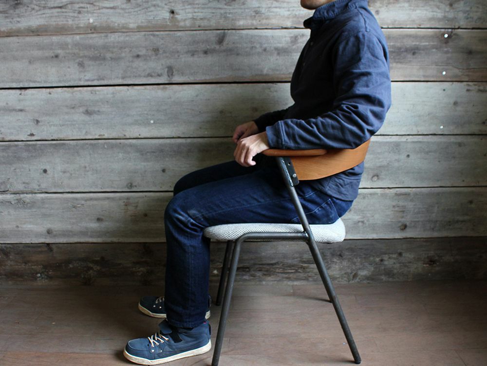 ダイニング アイアン 【送料無料】ダニス ショートアームチェア アーム