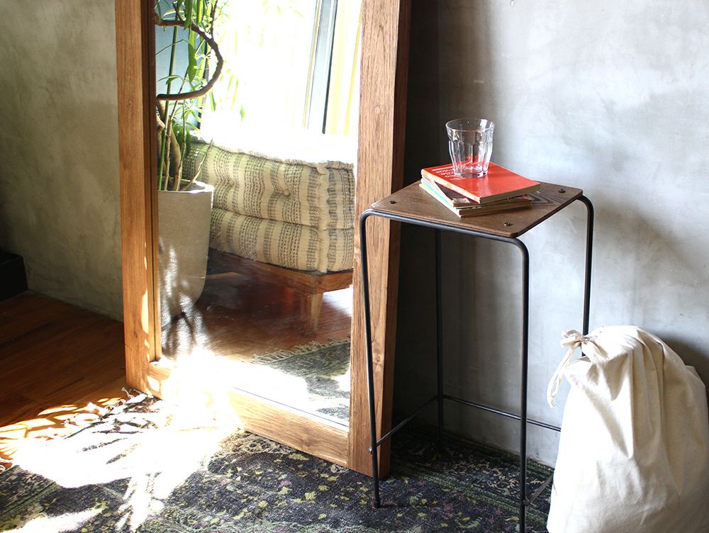 送料無料】オールドチークミラー L | 家具・インテリア a.depeche