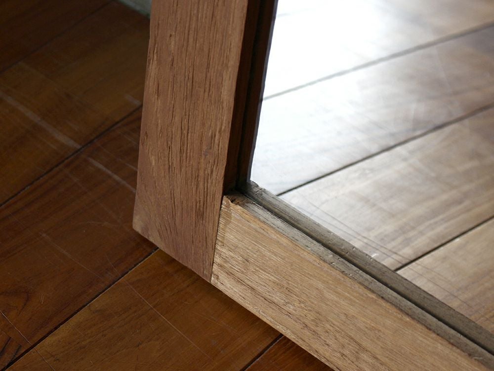 送料無料】オールドチークミラー L | 家具・インテリア a.depeche