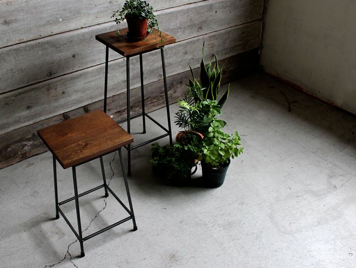 送料無料】アイアン スツール - a.depeche(アデペシュ)