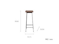 先行SALE10％OFF】アイアン ハイスツール - a.depeche(アデペシュ)