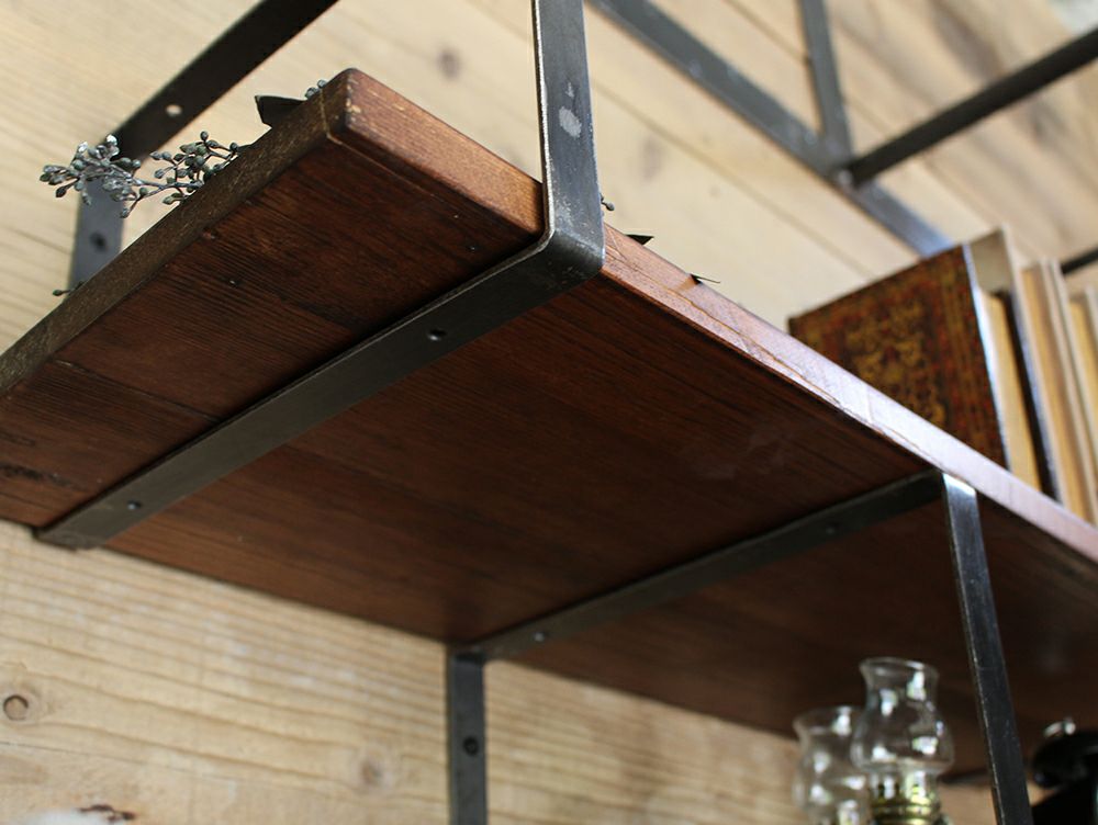 アイアン ウォールシェルフサポート S | 家具・インテリア a.depeche