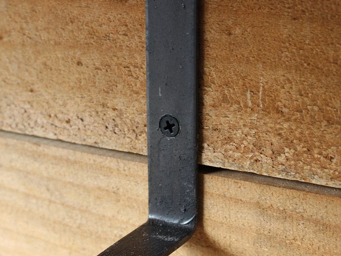 アイアン ウォールシェルフサポート S | 家具・インテリア a.depeche