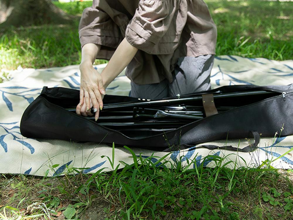 ハンモック 自立式 3way 室内 屋外 一人用 5点セット | a.depeche