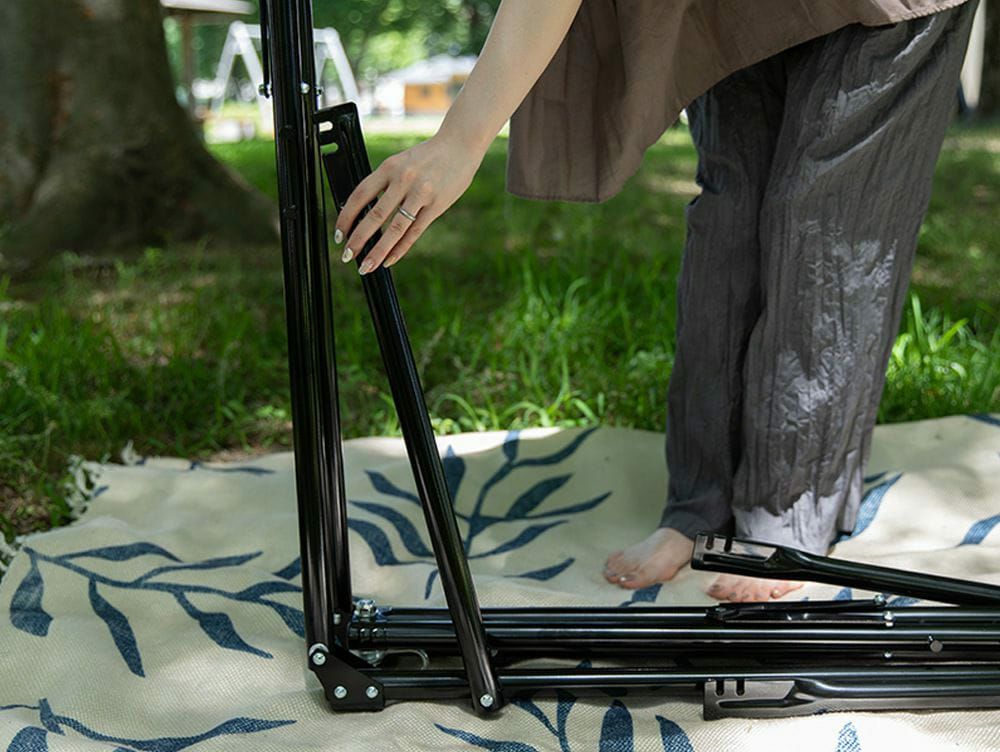 ハンモック 自立式 3way 室内 屋外 一人用 5点セット | a.depeche