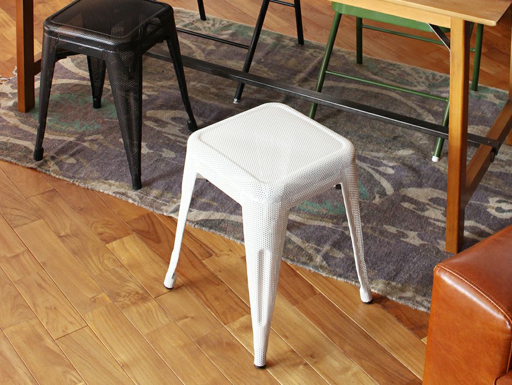 取扱終了]スタッキング メッシュ スツール - a.depeche(アデペシュ)