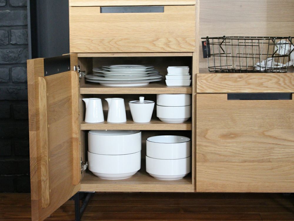 splem kitchen board 800 アデペシュ　美品　食器棚 送料無料】スプレム キッチンボード 800 - a.depeche(アデペシュ)