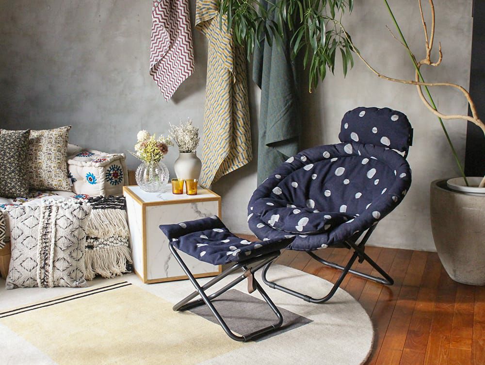 送料無料】2way フォールディング チェア - a.depeche(アデペシュ)