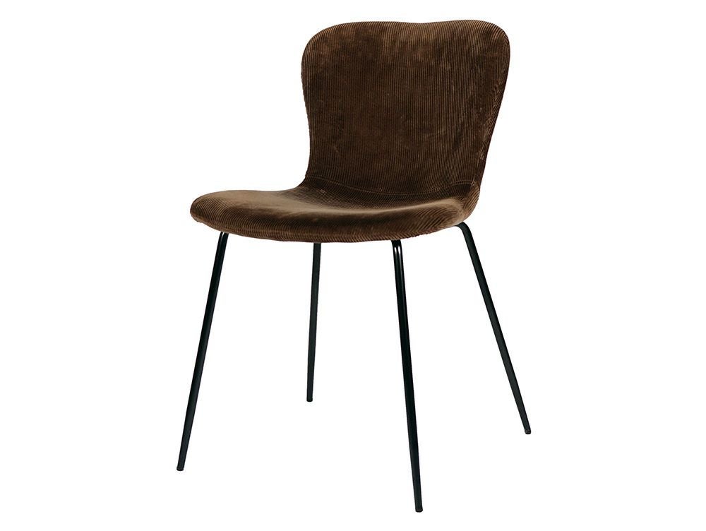 送料無料】ジップ デザイン チェア コーデュロイ - a.depeche(アデペシュ)