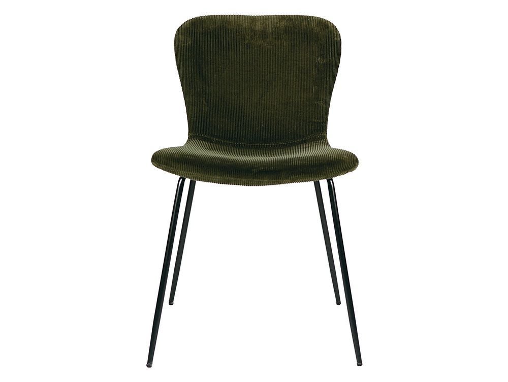 送料無料】ジップ デザイン チェア コーデュロイ - a.depeche(アデペシュ)