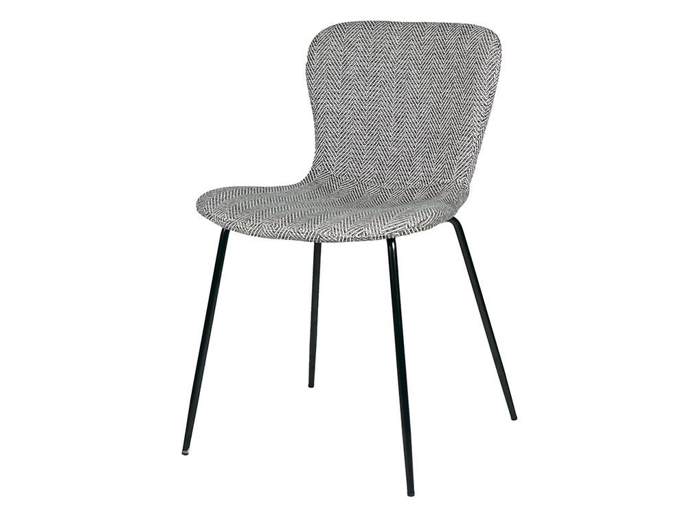 送料無料】ジップ デザイン チェア ヘリンボーン - a.depeche(アデペシュ)