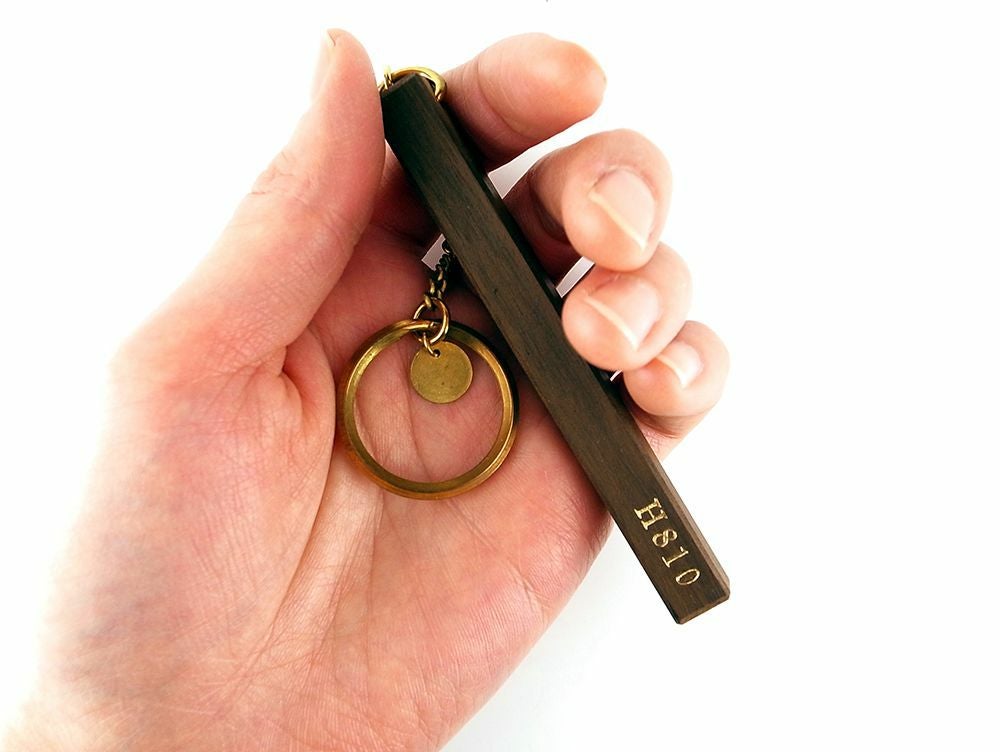 雑貨2点以上10％OFF】[受注生産] ピクス ウッド ホテル キーホルダー