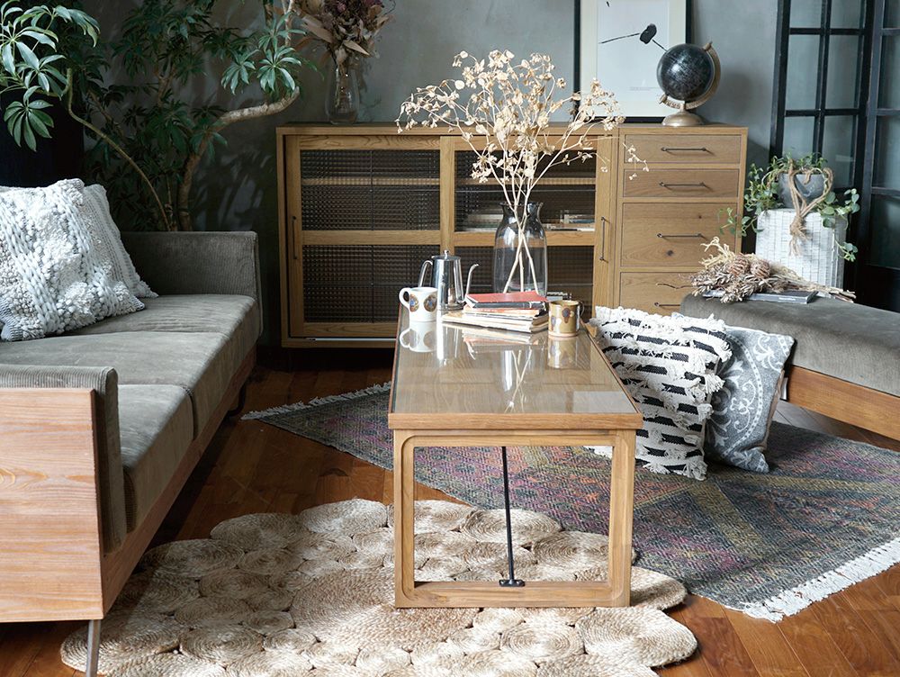 最終値下げ！a depeche nahm coffee table ローテーブル 取扱終了]ナーム コーヒーテーブル - a.depeche(アデペシュ)