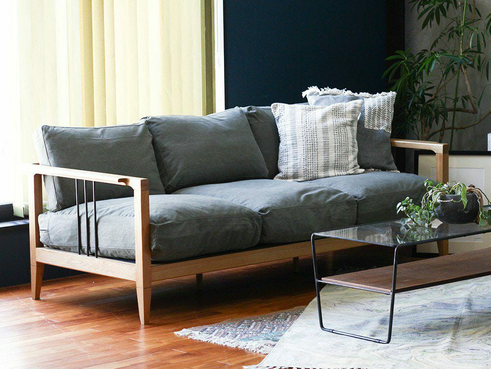 ソロ 3シート ソファ ファブリック スペアカバー - a.depeche(アデペシュ)