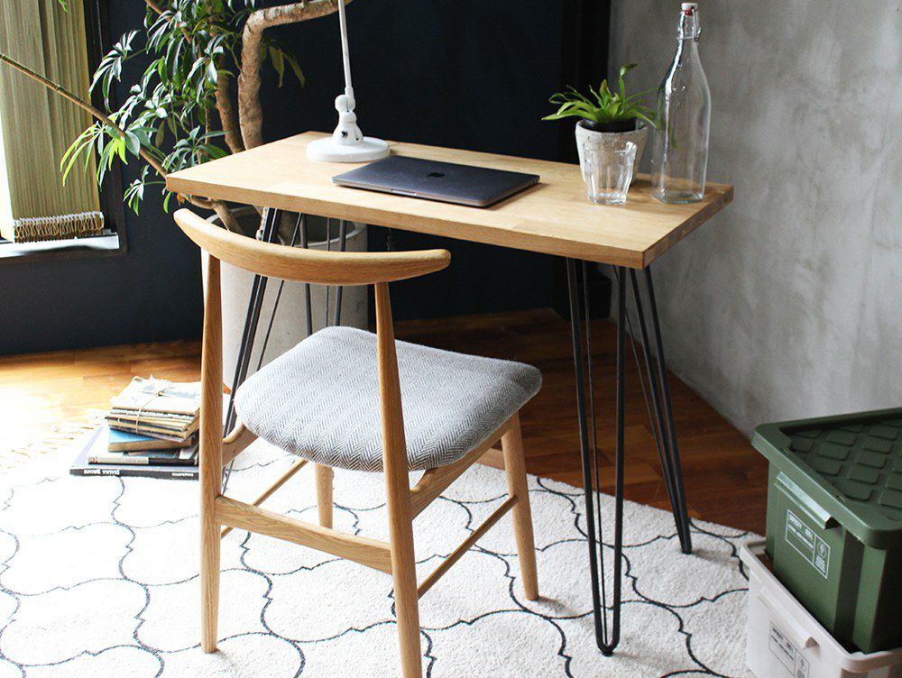 a.depeche(アデペシュ)ガラス 木製 センターテーブル 取扱終了]ソウ デスク 900 - a.depeche(アデペシュ)