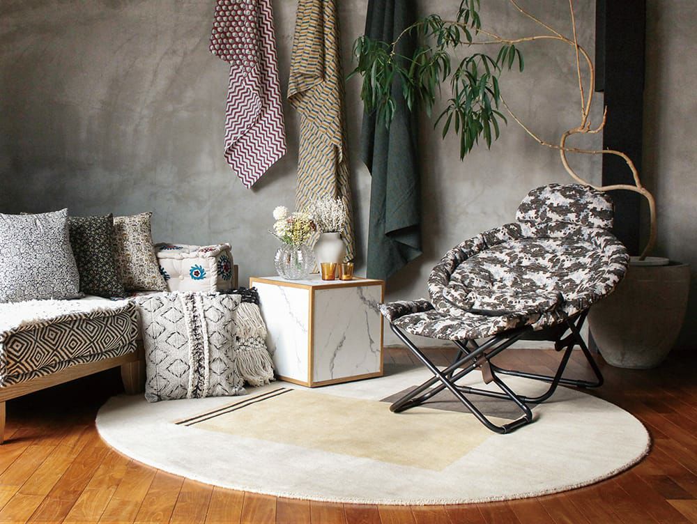 2way フォールディング チェア クッション - a.depeche(アデペシュ)