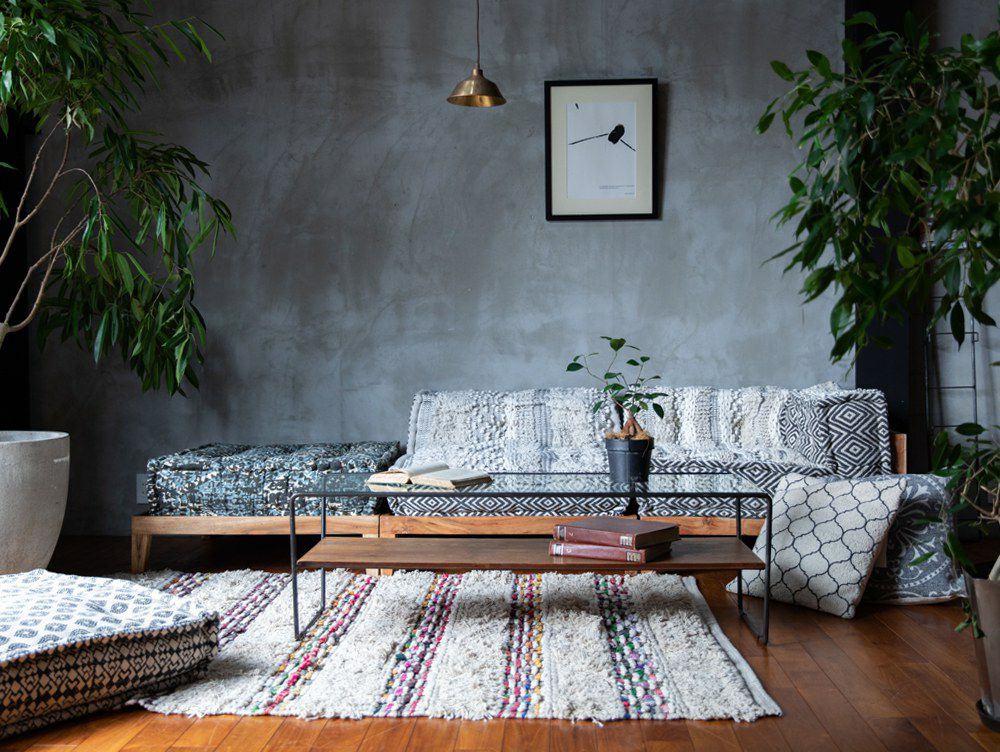 送料無料】ブロックマルチ ソファ レフト コーナー マック ホワイト