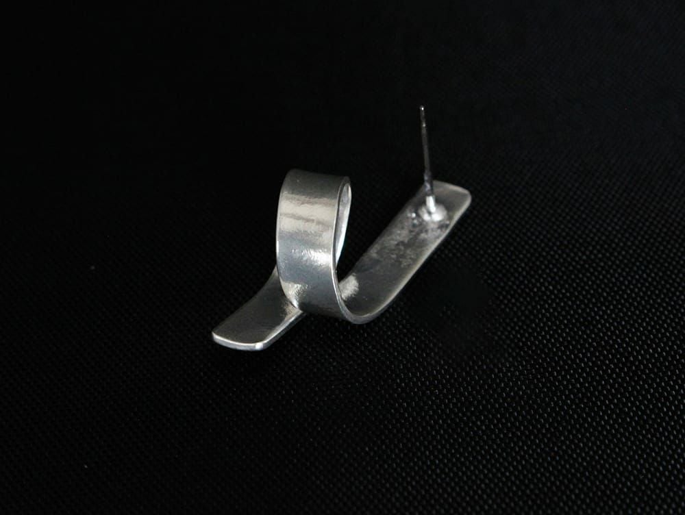 バール ピアス プレート カール シルバー | 家具・インテリア a