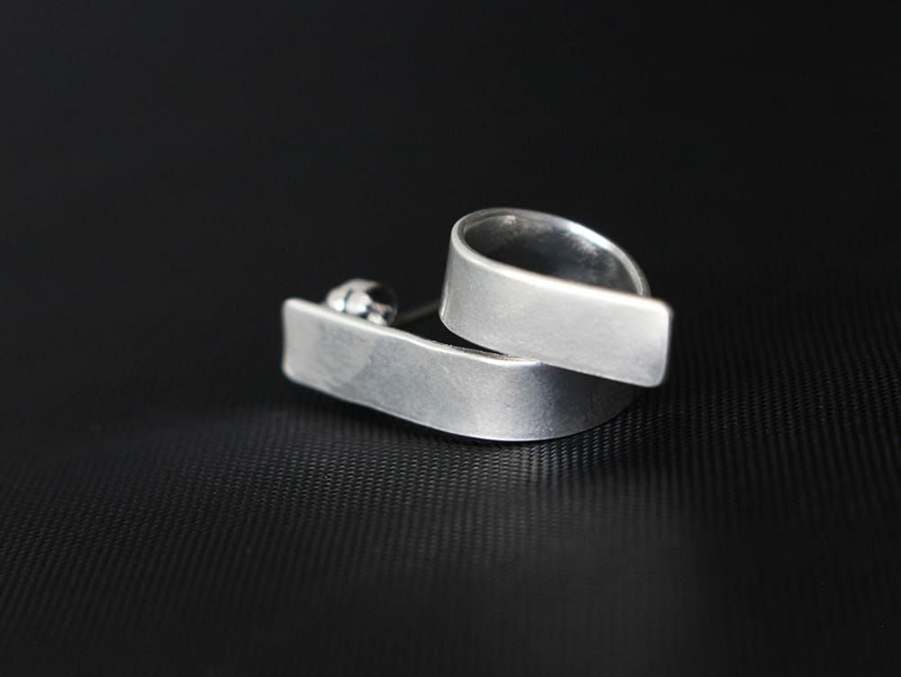 バール ピアス プレート カール シルバー | 家具・インテリア a