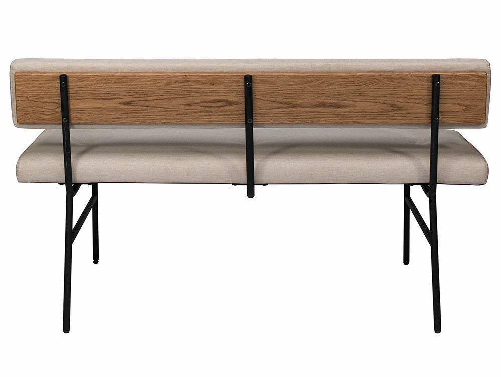アデペシュ　サムノルド　ダイニングソファ　ベンチ　ブラック 家具2点以上10％OFF】サムノルド ベンチ ソファ - a.depeche(アデペシュ)
