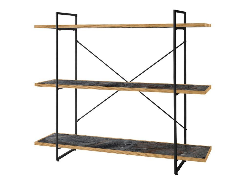 送料無料】ポル オープンシェルフ 3ラック マットブラック | 家具