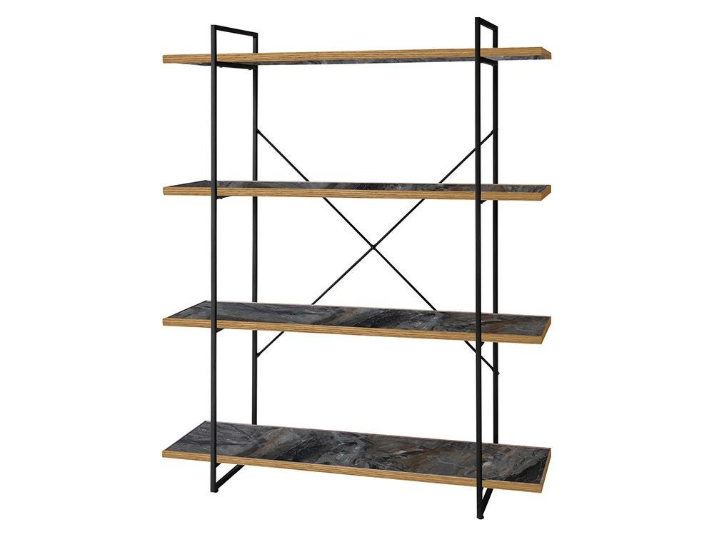 送料無料】ポル オープンシェルフ 4ラック マットブラック - a.depeche