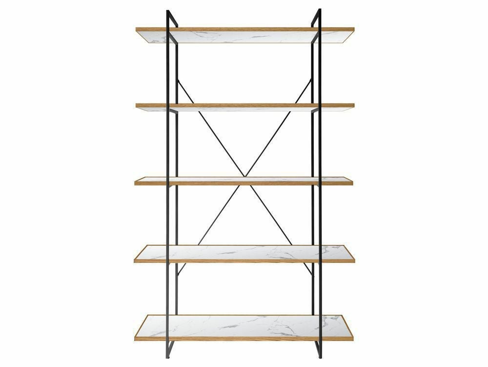 先行SALE10％OFF】ポル オープンシェルフ 5ラック マットブラック