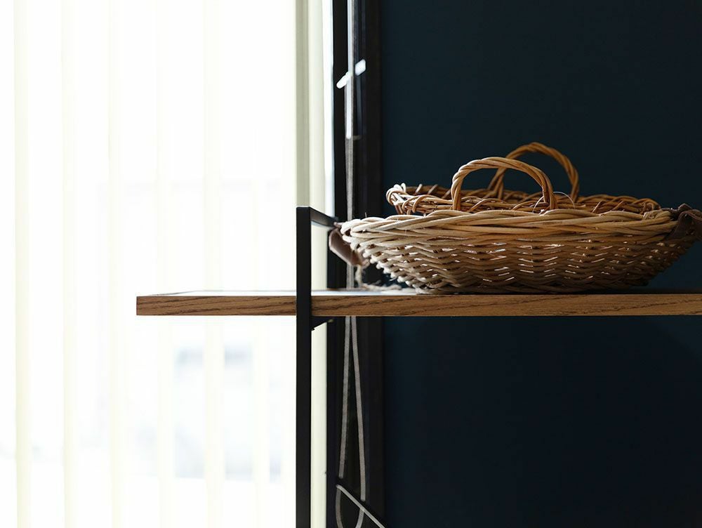 展示品■オランダ■ポルス・ポッテン■アイアン/シェルフ/5段■ブラック■ 家具2点以上10％OFF】ポル オープンシェルフ 5ラック マットブラック