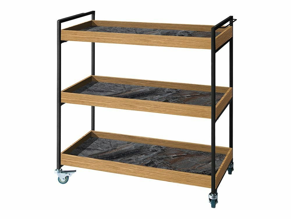 送料無料】ポル ムービング ワゴン ラージ マットブラック | 家具