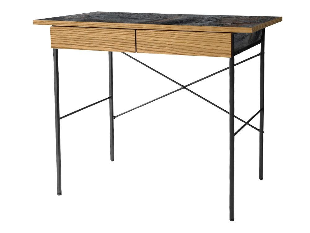 送料無料】ポル デスク 900 ワイド マットブラック | 家具・インテリア