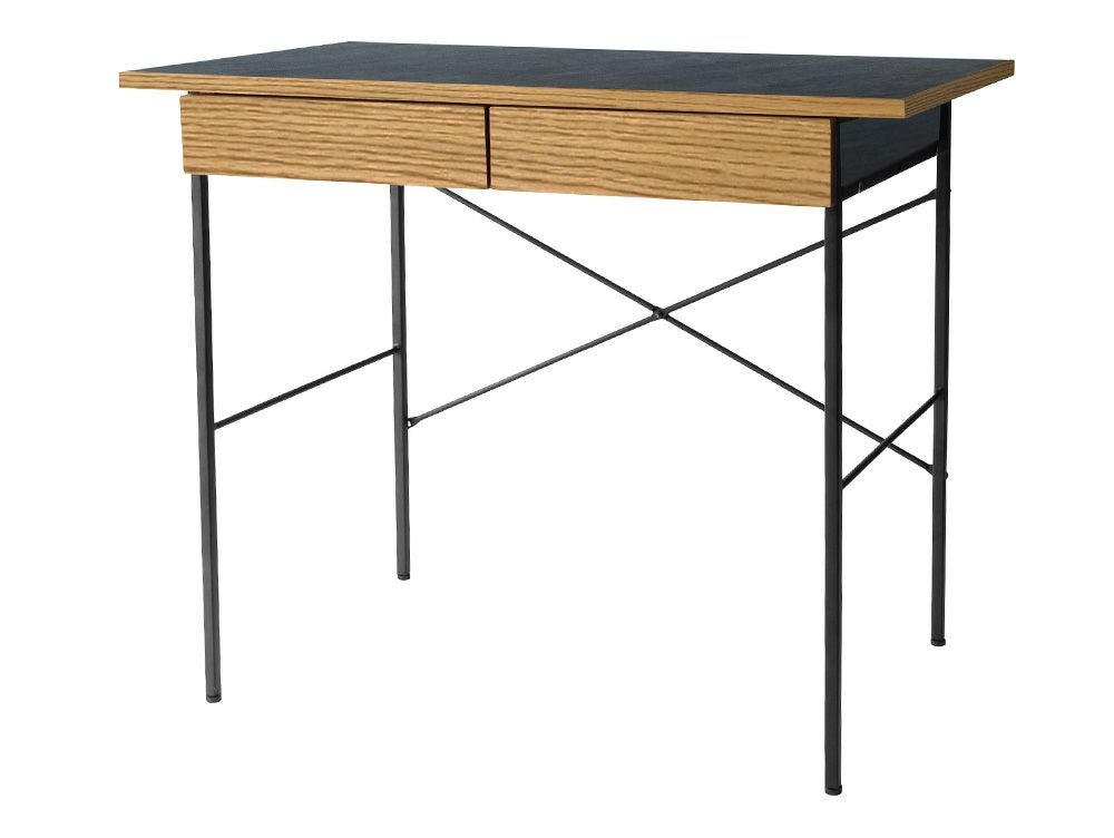 送料無料】ポル デスク 900 ワイド マットブラック | 家具・インテリア