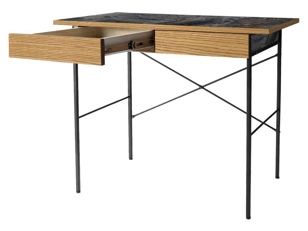 送料無料】ポル デスク 900 ワイド マットブラック | 家具・インテリア