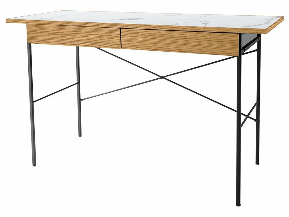 先行SALE10％OFF】ポル デスク 1200 ワイド マットブラック - a
