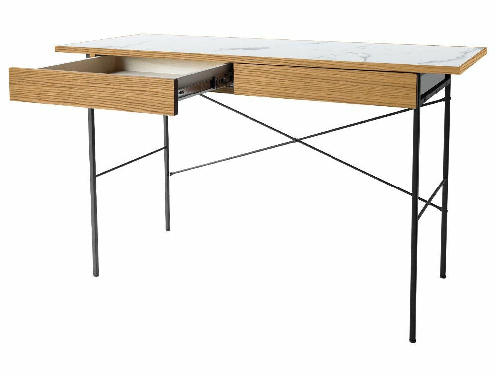 送料無料】ポル デスク 1200 ワイド マットブラック - a.depeche