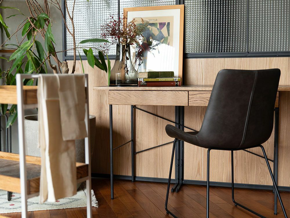 送料無料】ポル デスク 1200 ワイド マットブラック - a.depeche