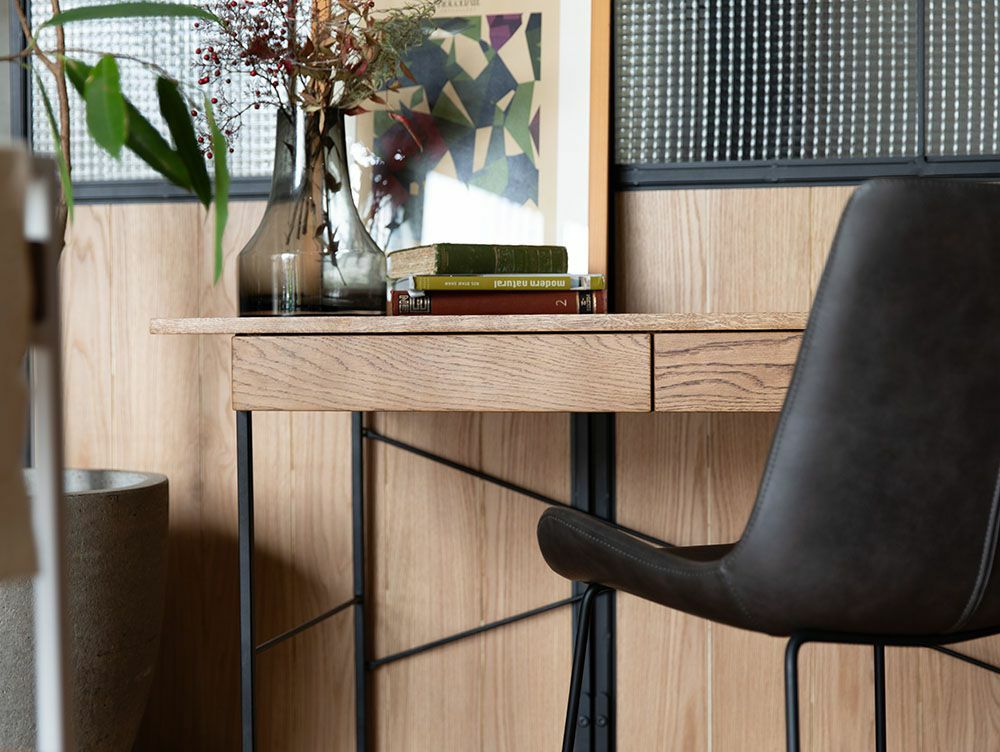 送料無料】ポル デスク 1200 ワイド マットブラック - a.depeche