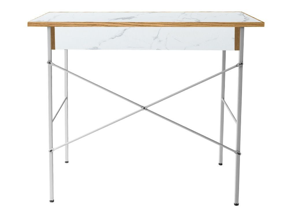 送料無料】ポル デスク 900 ワイド ユロップグレー - a.depeche