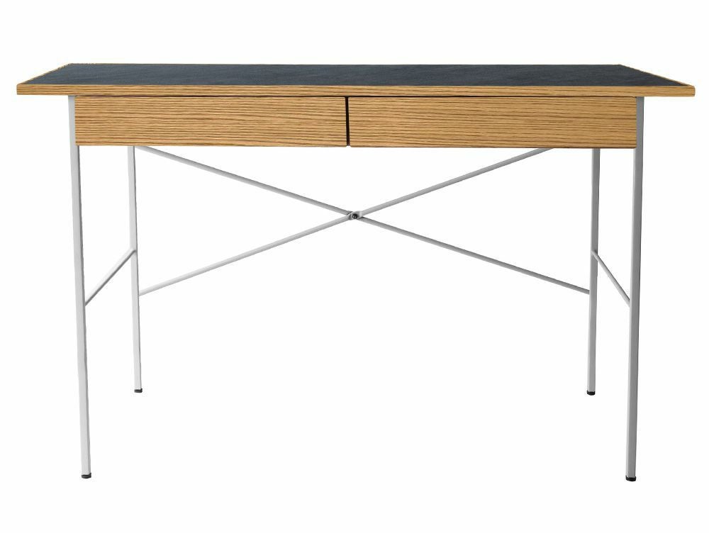 送料無料】ポル デスク 1200 ワイド ユロップグレー - a.depeche
