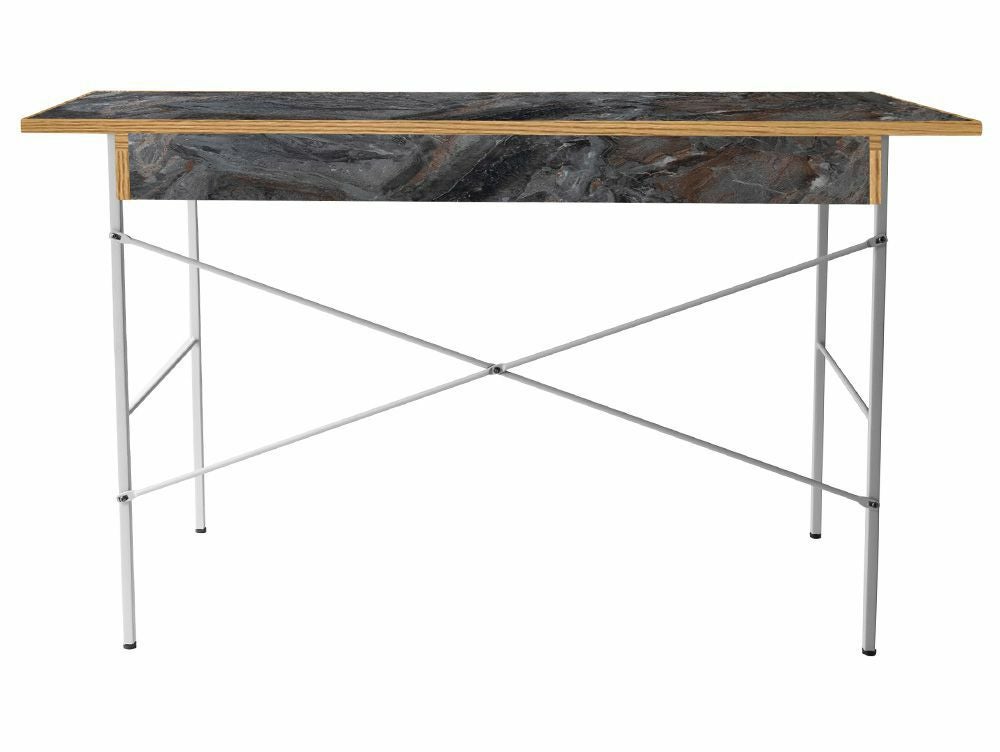 送料無料】ポル デスク 1200 ワイド ユロップグレー - a.depeche