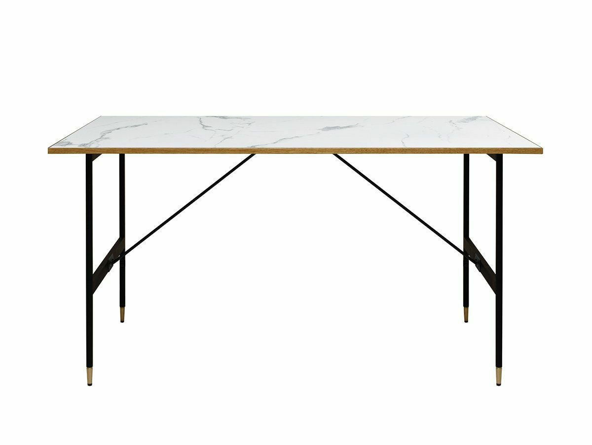 ポル 2way ダイニングテーブル 1600 マットブラック | 家具