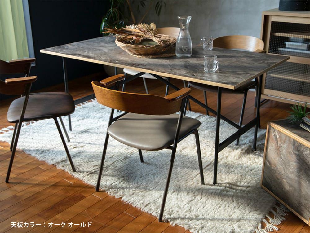 送料無料】ポル 2way ダイニングテーブル 1600 マットブラック | 家具